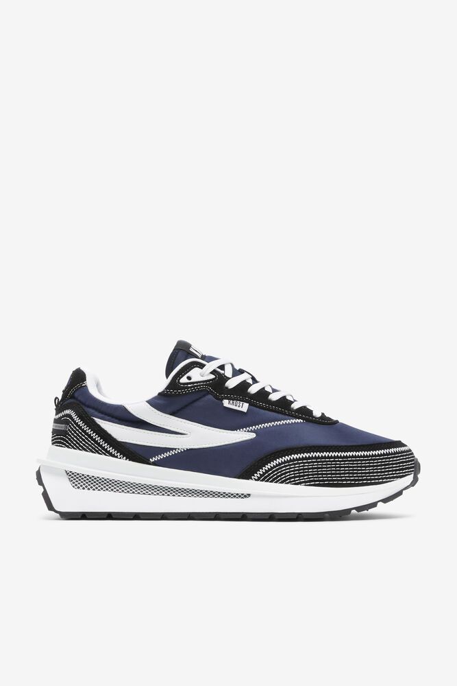 Fila Trainers Mens Navy/Black/White Renno X Krost - Ireland 63458-BMUJ